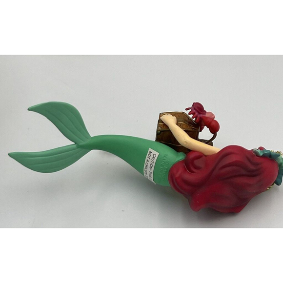 Disney Christmas Magic Ornaments W/Box Cinderella Snow White Ariel Set/3 - Picture 5 of 14